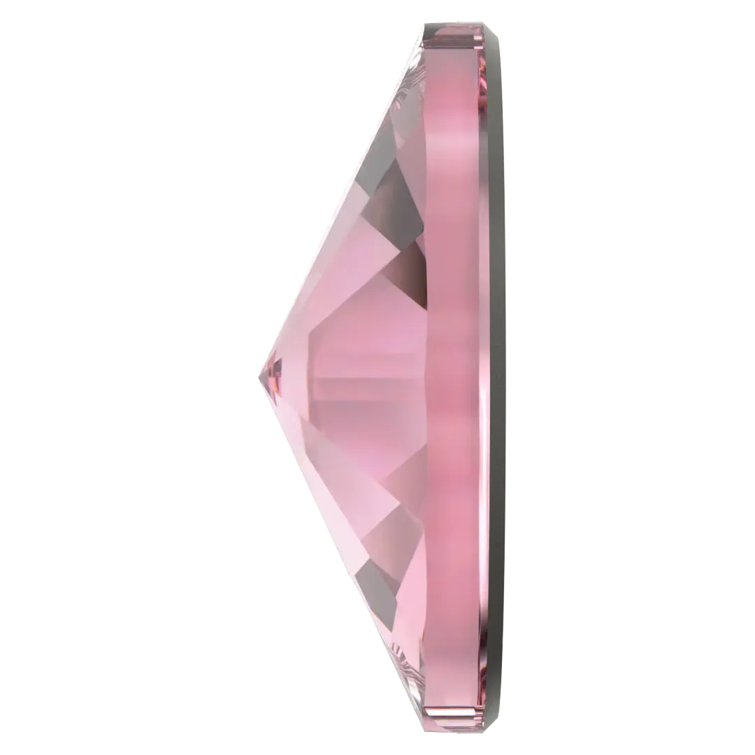 Serinity Sew On Crystals Rivoli (3200) Light Rose - Bluestreak Crystals