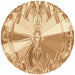 Serinity Sew On Crystals Rivoli Button (3015) Crystal Golden Shadow - Bluestreak Crystals