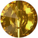 Serinity Sew On Crystals Rivoli Button (3015) Golden Topaz - Bluestreak Crystals