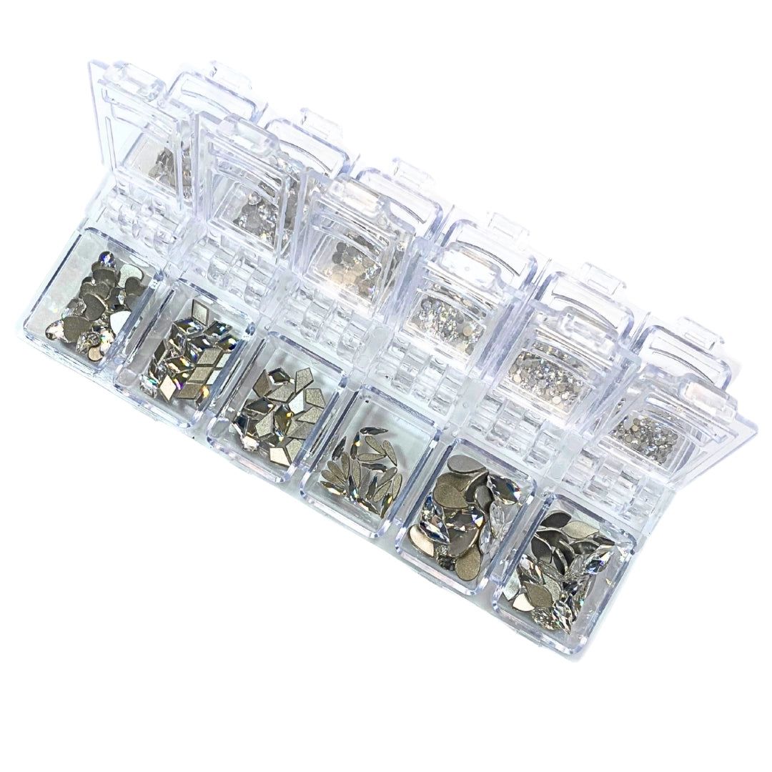 Serinity Flat Back Crystals Non Hotfix Ultimate Mix CRYSTAL