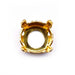 Sew-on Setting for Chaton Round Stones Gold Colour - Bluestreak Crystals