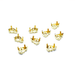 Sew-on Setting for Pear Fancy Stone Gold Colour - Bluestreak Crystals