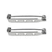 Silver Plated Bar Brooch Pins - Bluestreak Crystals