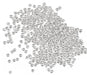 Silver Plated Crimp Beads - Bluestreak Crystals