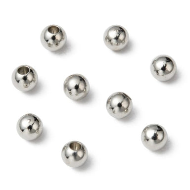 Silver Plated Memory Wire End Caps - Bluestreak Crystals