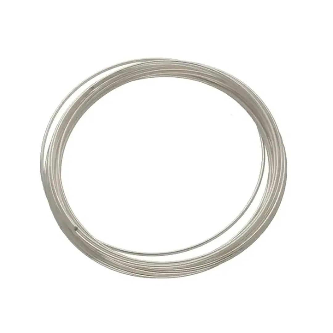 Silver Plated Memory Wire for Bracelets - Bluestreak Crystals