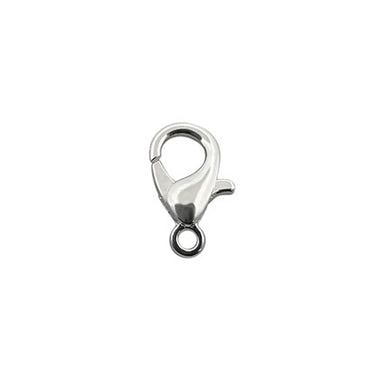 Silver Plated Trigger Clasp - Bluestreak Crystals