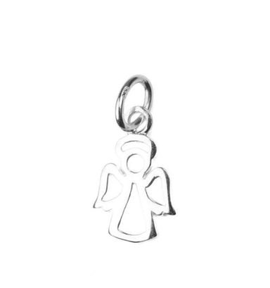 Sterling Silver (925) Angel Charm - Bluestreak Crystals