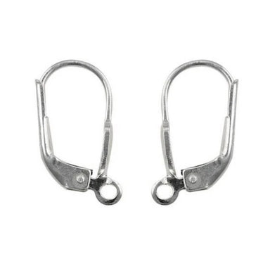 Sterling Silver (925) Lever Back Earrings - Bluestreak Crystals