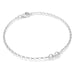 Sterling Silver (925) Oval Rolo Bracelet - Bluestreak Crystals