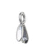 Sterling Silver (925) Pear Pinch Bail - Bluestreak Crystals