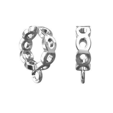 Sterling Silver (925) Spacer Rings - Bluestreak Crystals