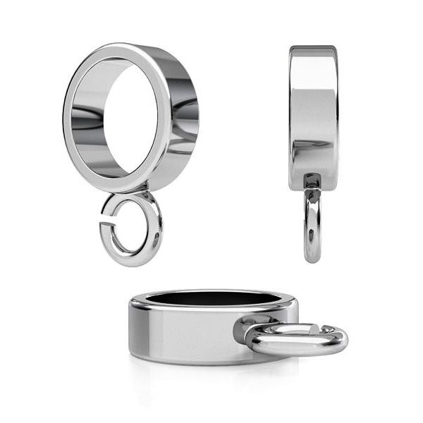 Sterling Silver (925) Spacer Rings - Bluestreak Crystals