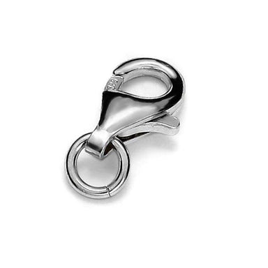 Sterling Silver (925) Trigger Clasp with Jump Ring - Bluestreak Crystals