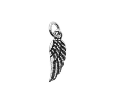 Sterling Silver (925) Wing Charm - Bluestreak Crystals