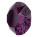 Swarovski Chatons Round Stones (1028 & 1088) Amethyst Ignite UNFOILED - Bluestreak Crystals