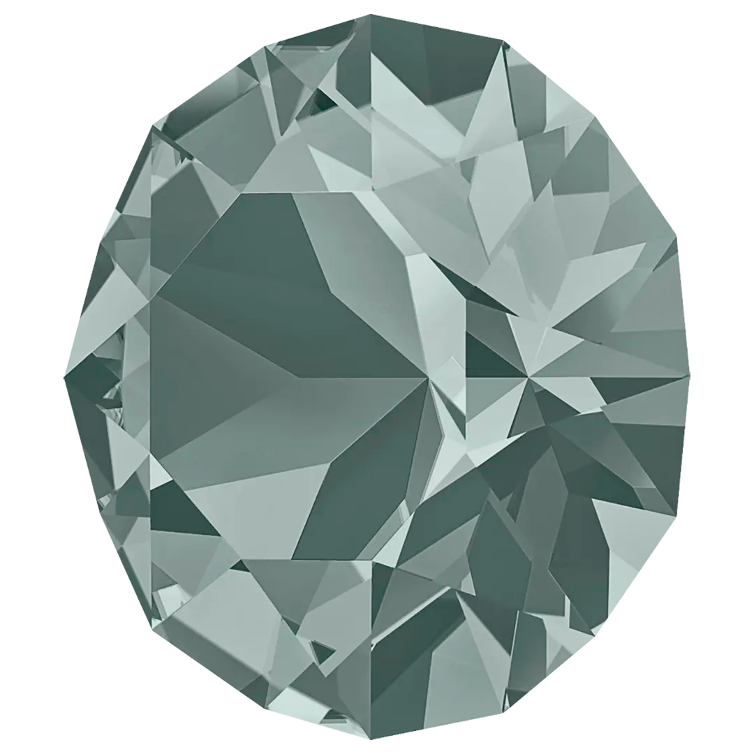 Swarovski Chatons Round Stones (1028 & 1088) Black Diamond - Bluestreak Crystals