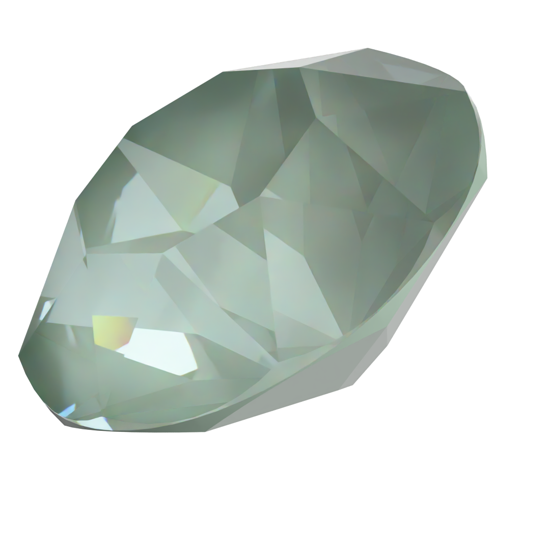 Swarovski Chatons Round Stones (1028 & 1088) Crystal Agave Ignite UNFOILED - Bluestreak Crystals