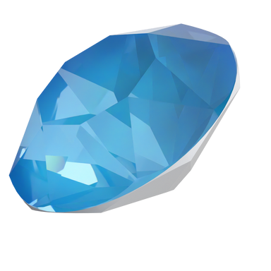 Serinity Chatons Round Stones (1028 & 1088) Crystal Electric Blue Ignite UNFOILED - Bluestreak Crystals
