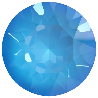 Serinity Chatons Round Stones (1028 & 1088) Crystal Electric Blue Ignite UNFOILED - Bluestreak Crystals