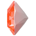 Serinity Chatons Round Stones (1028 & 1088) Crystal Electric Orange Ignite UNFOILED - Bluestreak Crystals