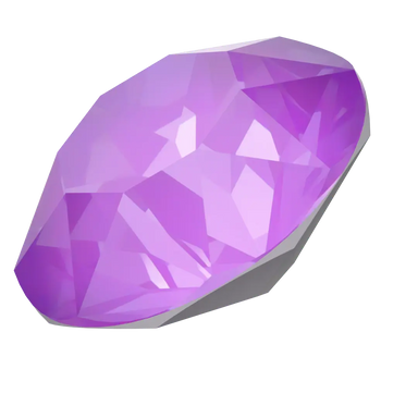 Serinity Chatons Round Stones (1028 & 1088) Crystal Electric Violet Ignite UNFOILED - Bluestreak Crystals