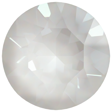 Serinity Chatons Round Stones (1028 & 1088) Crystal Electric White Ignite UNFOILED - Bluestreak Crystals