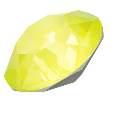 Serinity Chatons Round Stones (1028 & 1088) Crystal Electric Yellow Ignite UNFOILED - Bluestreak Crystals