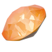 Swarovski Chatons Round Stones (1028 & 1088) Crystal Mango Ignite UNFOILED - Bluestreak Crystals
