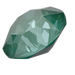 Swarovski Chatons Round Stones (1028 & 1088) Crystal Pine Green Ignite UNFOILED - Bluestreak Crystals