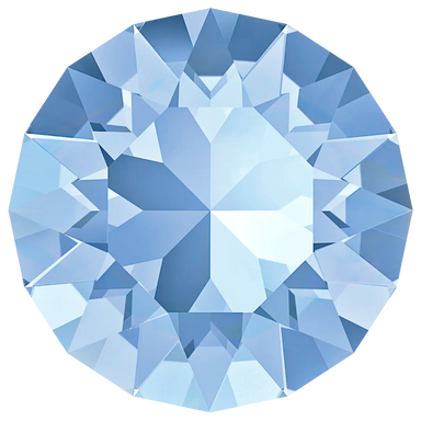 Swarovski Chatons Round Stones (1028 & 1088) Light Sapphire - Bluestreak Crystals