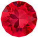 Swarovski Chatons Round Stones (1028 & 1088) Light Siam - Bluestreak Crystals