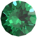 Swarovski Chatons Round Stones (1028 & 1088) Majestic Green - Bluestreak Crystals