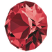 Swarovski Chatons Round Stones (1028 & 1088) Siam - Bluestreak Crystals