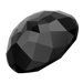 Swarovski Chatons Round Stones Dome (1400) Jet UNFOILED - Bluestreak Crystals