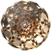 Swarovski Chatons Round Stones Dome (1400) Light Colorado Topaz - Bluestreak Crystals