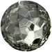 Serinity Chatons Round Stones Thin (1383) Black Diamond - Bluestreak Crystals