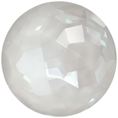 Swarovski Chatons Round Stones Fantasy (1383) Crystal Electric White Ignite UNFOILED - Bluestreak Crystals