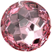 Swarovski Chatons Round Stones Fantasy (1383) Light Rose - Bluestreak Crystals