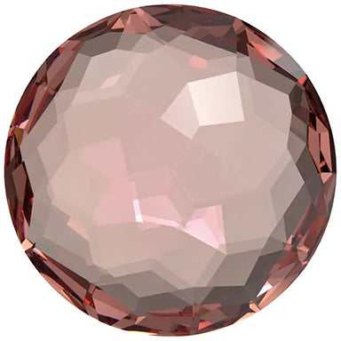 Swarovski Chatons Round Stones Fantasy (1383) Rose Peach Ignite UNFOILED - Bluestreak Crystals