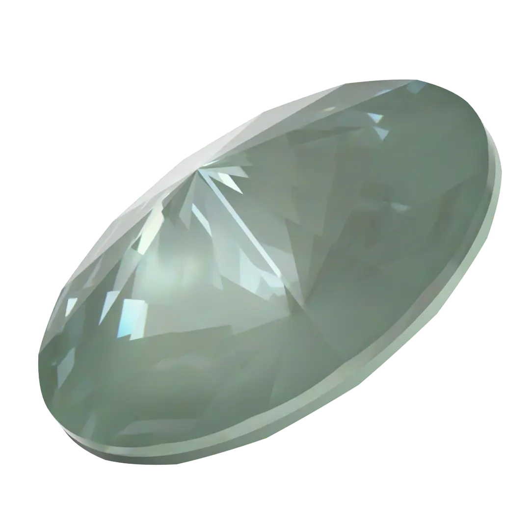 Serinity Chatons Round Stones Rivoli (1122) Crystal Agave Ignite UNFOILED - Bluestreak Crystals