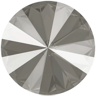 Swarovski Chatons Round Stones Rivoli (1122) Crystal Dark Grey Ignite UNFOILED - Bluestreak Crystals