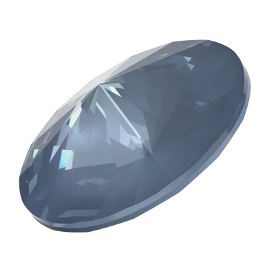 Swarovski Chatons Round Stones Rivoli (1122) Crystal Denim Ignite UNFOILED - Bluestreak Crystals