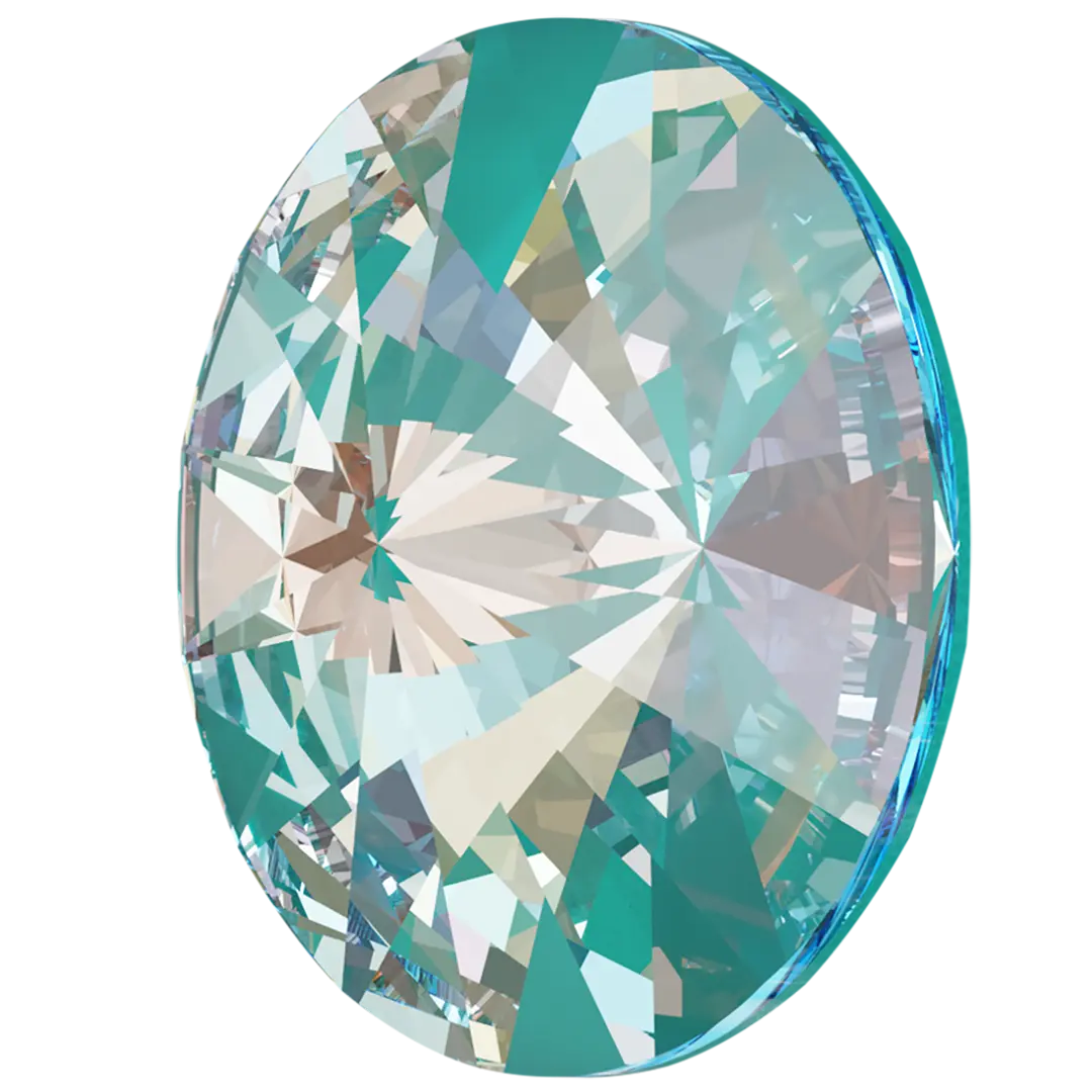 Swarovski Chatons Round Stones Rivoli (1122) Crystal Laguna Delite UNFOILED - Bluestreak Crystals