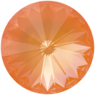 Serinity Chatons Round Stones Rivoli (1122) Crystal Mango Ignite UNFOILED - Bluestreak Crystals