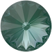 Swarovski Chatons Round Stones Rivoli (1122) Crystal Pine Green Ignite UNFOILED - Bluestreak Crystals