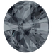 Swarovski Chatons Round Stones Rivoli (1122) Crystal Silver Night - Bluestreak Crystals