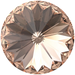 Swarovski Chatons Round Stones Rivoli (1122) Light Peach - Bluestreak Crystals