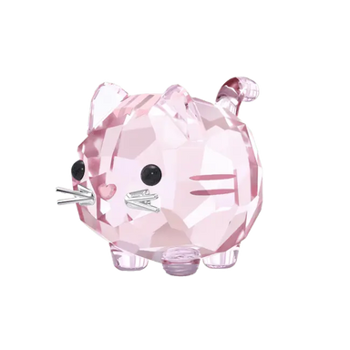 Swarovski Chubby Cats Pink Cat - Bluestreak Crystals