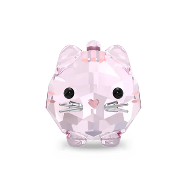 Swarovski Chubby Cats Pink Cat - Bluestreak Crystals